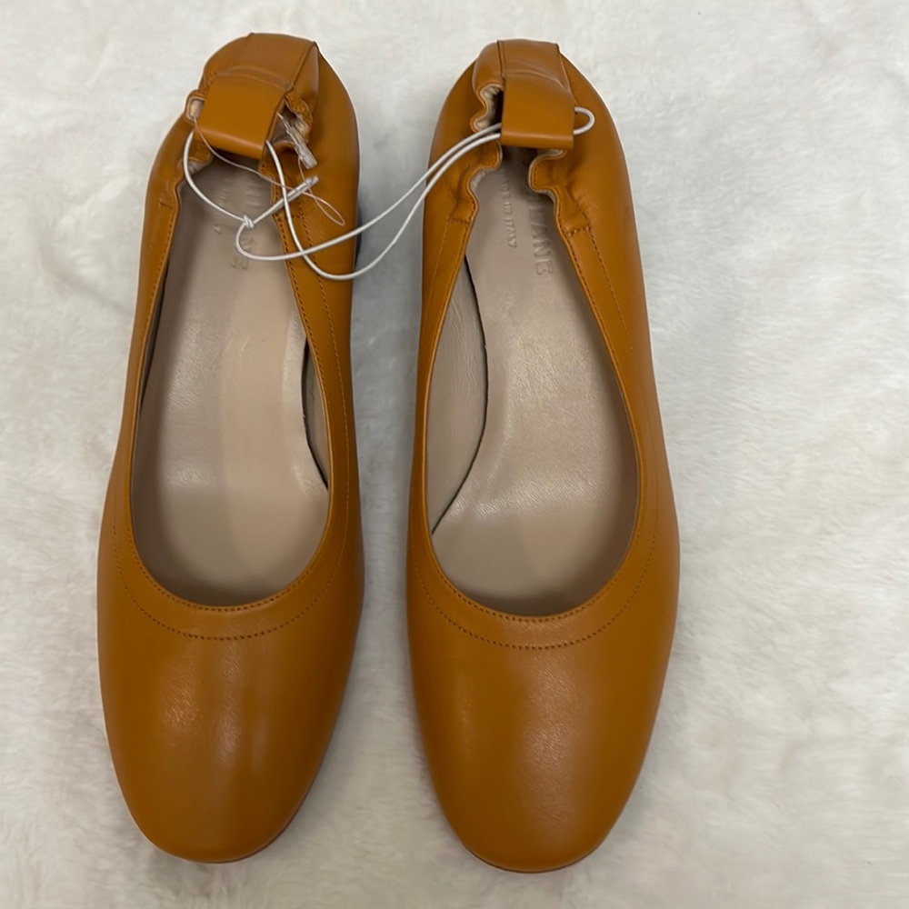 New women everlane Italian leather the day heels size 7